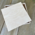 Houten speelbak met deksel